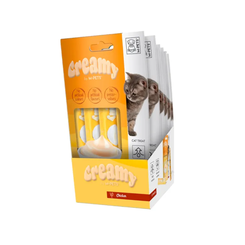 Creamy Cat Treat Pollo 4x15g