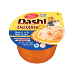 Dashi Delight Sabor Pollo con Atún para Gatos 70g