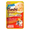 Dashi Delights Delicate Flakes Pollo con Atún y Salmón para Gatos 40g