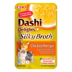 Dashi Delights Silky Broth Pollo para Gatos 40g