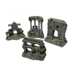 Decoración Set Figuras Romanas para Acuarios
