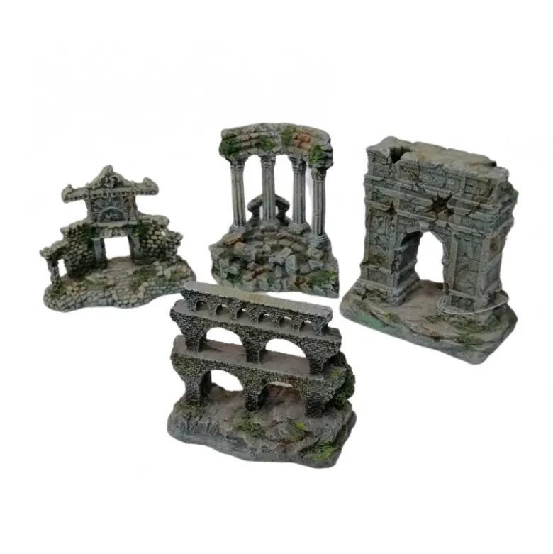 Decoración Set Figuras Romanas para Acuarios