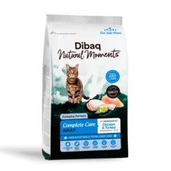 Dibaq Natural Moments Complete Care Adulto Pollo y Pavo para Gatos