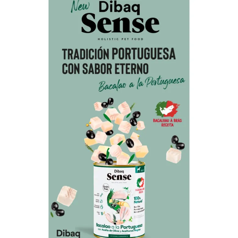 Dibaq Sense Grain Free Bacalao a la Portuguesa 380g