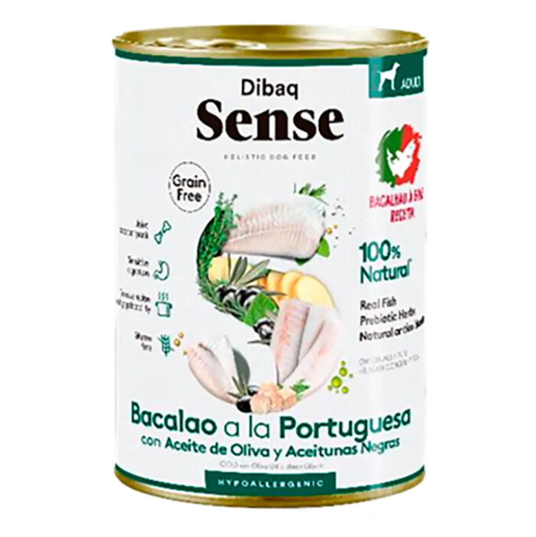 Dibaq Sense Grain Free Bacalao a la Portuguesa 380g