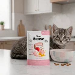 Dibaq Sense Grain Free Bocaditos en Salsa Pollo para Gatitos