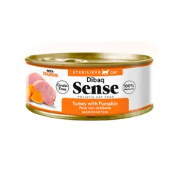 Dibaq Sense Grain Free Esterilizado Pavo para Gatos 70g