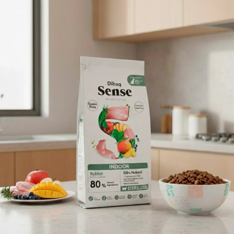 Dibaq Sense Grain Free Indoor Conejo para Gatos