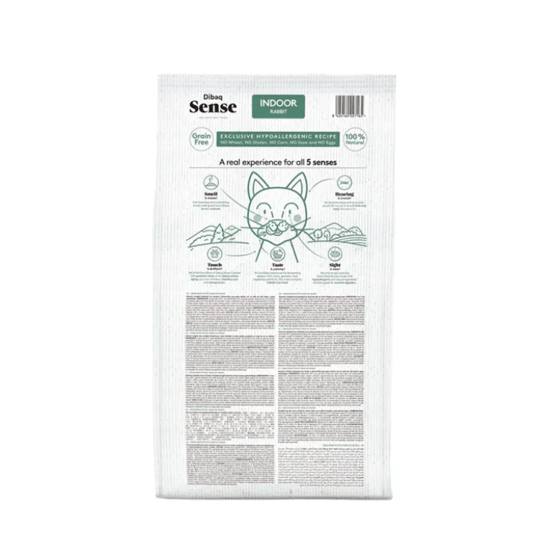 Dibaq Sense Grain Free Indoor Conejo para Gatos