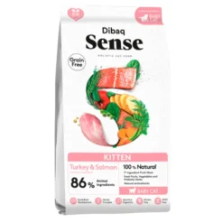 Dibaq Sense Grain Free Kitten Pavo y Salmón