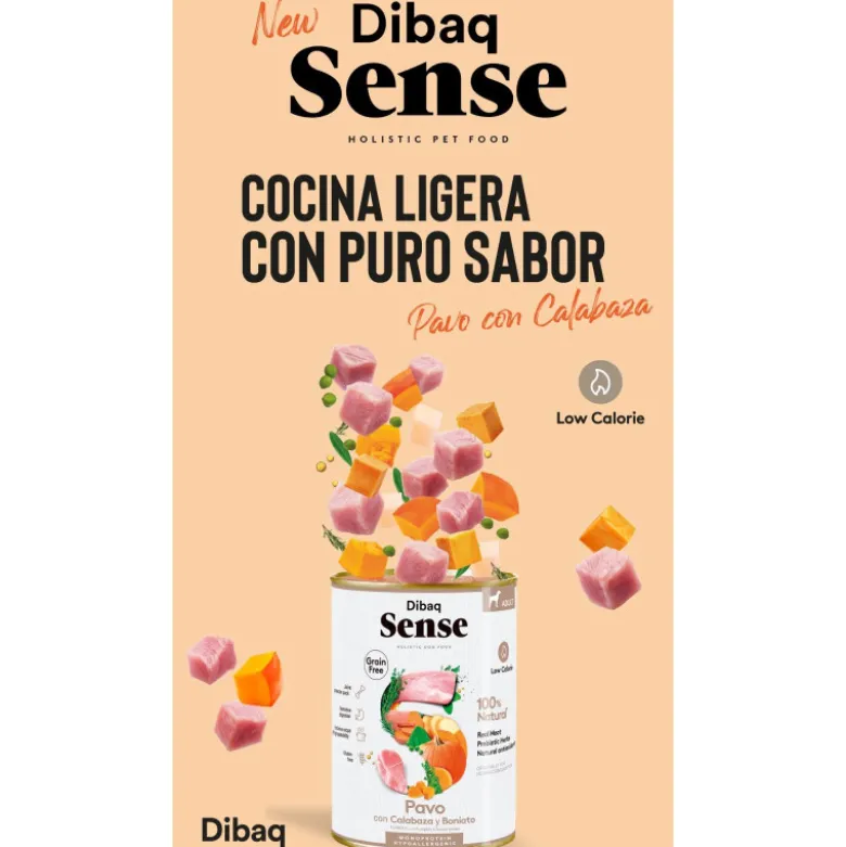 Dibaq Sense Grain Free Pavo con Calabaza 380g