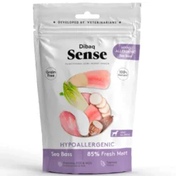 Dibaq Sense Hipoallergenic Sea Bass Snack para Perros