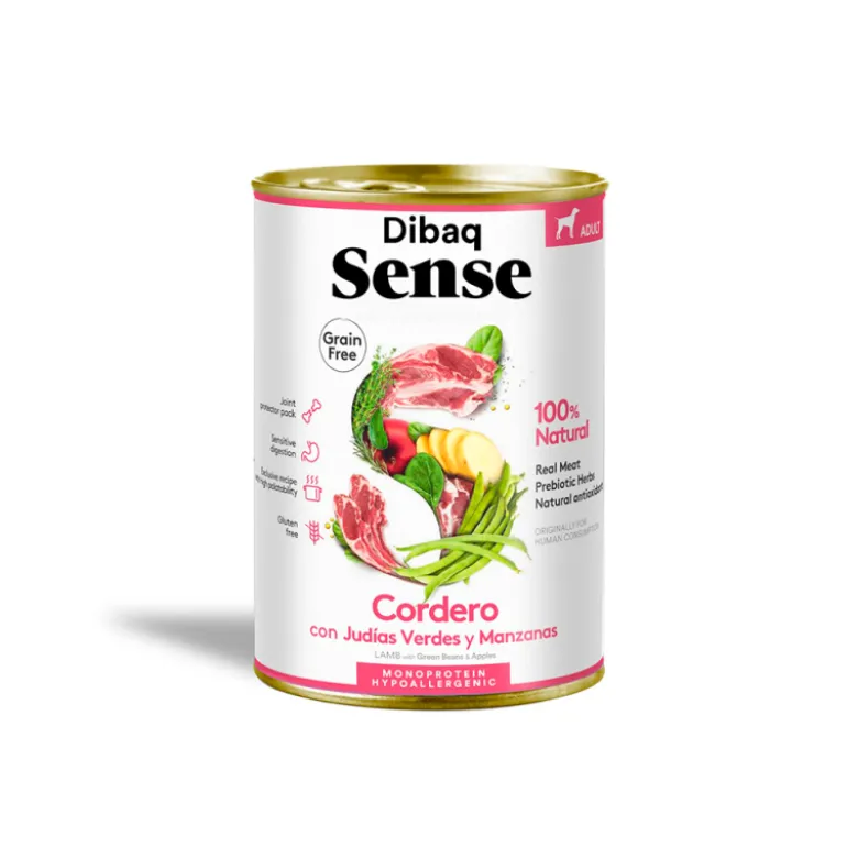 Dibaq Sense Holistic Húmedo Cordero