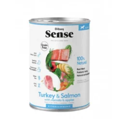 Dibaq Sense Holistic Húmedo Puppy Salmón y Pavo 380g