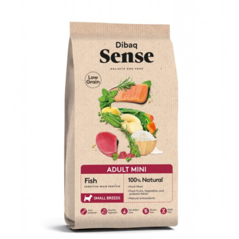 Dibaq Sense Low Grain Adult Mini Pescado
