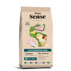 Dibaq Sense Low Grain Adult Senior Light Mini Pollo