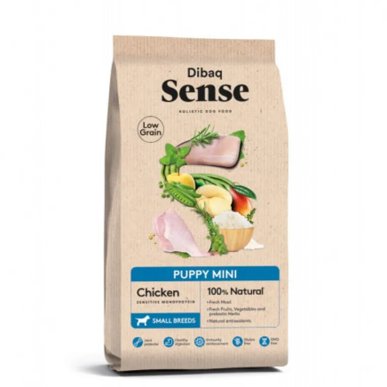 Dibaq Sense Low Grain Pollo Puppy Mini