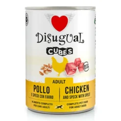 Disugual Cubes Speck de Pollo con Espelta para Perro