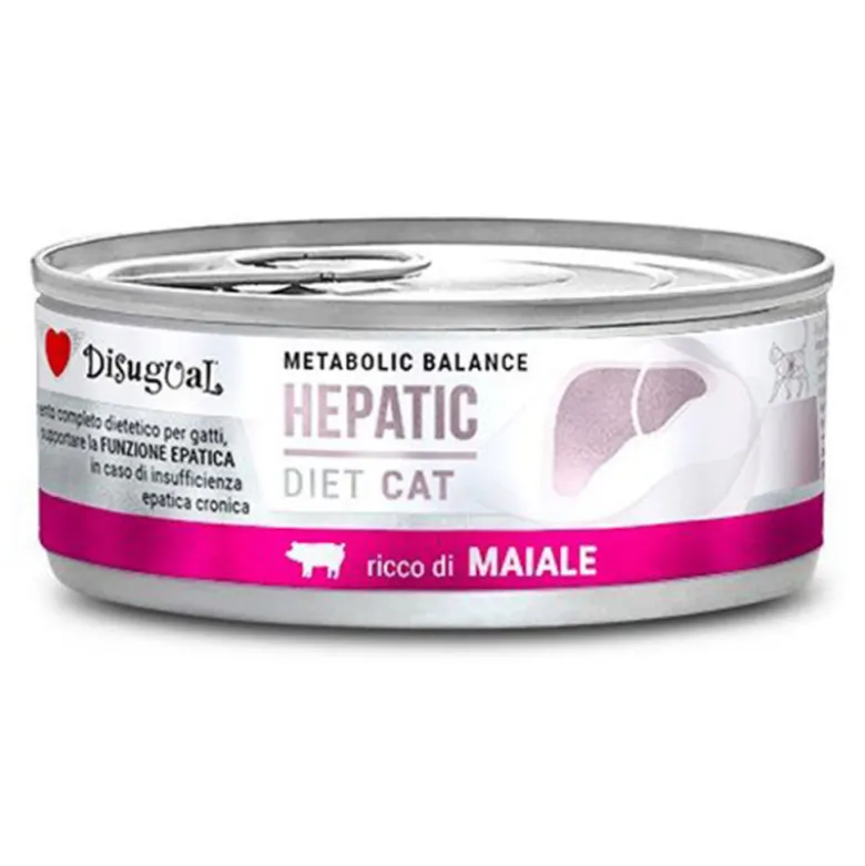 Disugual Diet Hepatic de Cerdo para Gatos 85g