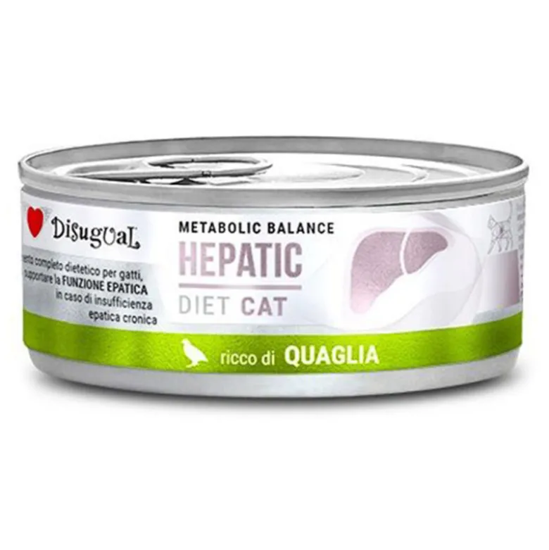 Disugual Diet Hepatic de Codorniz para Gatos 85g