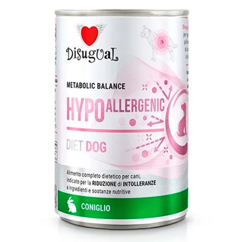 Disugual Diet Hypoallergenic de Conejo para Perros