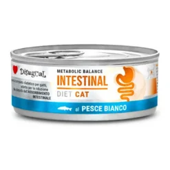 Disugual Diet Intestinal de Pescado Blanco para Gatos 85g