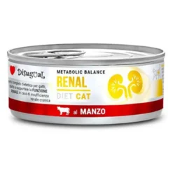 Disugual Diet Renal de Ternera para Gatos 85g