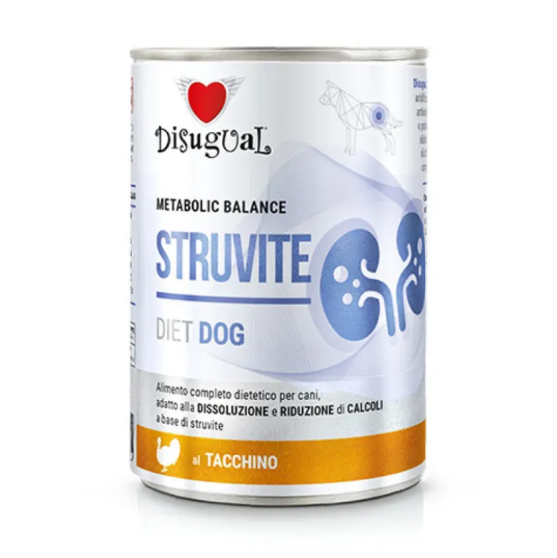 Disugual Diet Struvite de Pavo para Perros