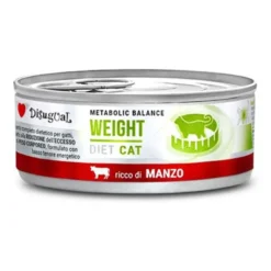 Disugual Diet Weight de Ternera para Gatos 85g