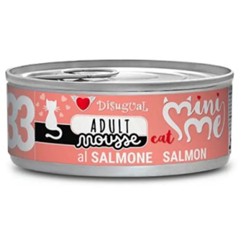 Disugual MiniMe Mousse de Salmón para Gatos Adultos 85g