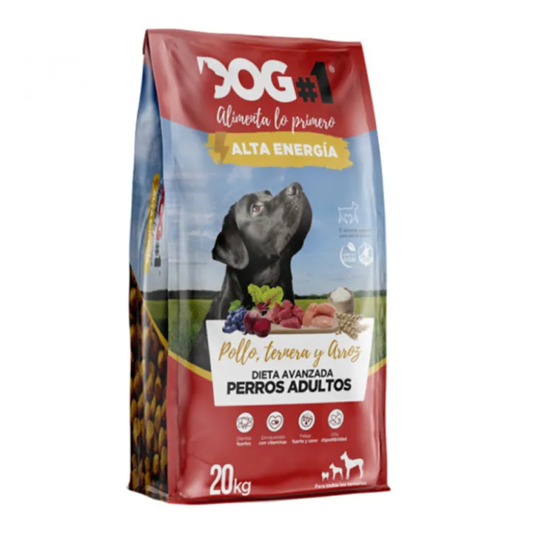 DOG-1 Alta Energía Pollo y Ternera Adult para Perros