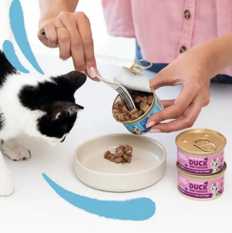 Edgard & Cooper Chunks Bacalao y Pollo para Gatos 85g