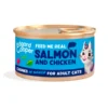 Edgard & Cooper Chunks Salmón y Pollo para Gatos 85g