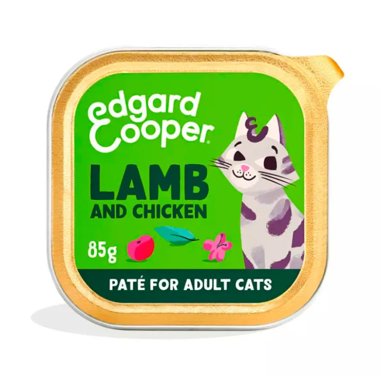 Edgard Cooper Gato Adulto Cordero y Pollo 85g