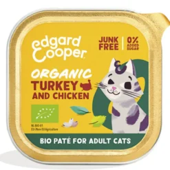 Edgard Cooper Gato Adulto Organic Pavo y Pollo 85g