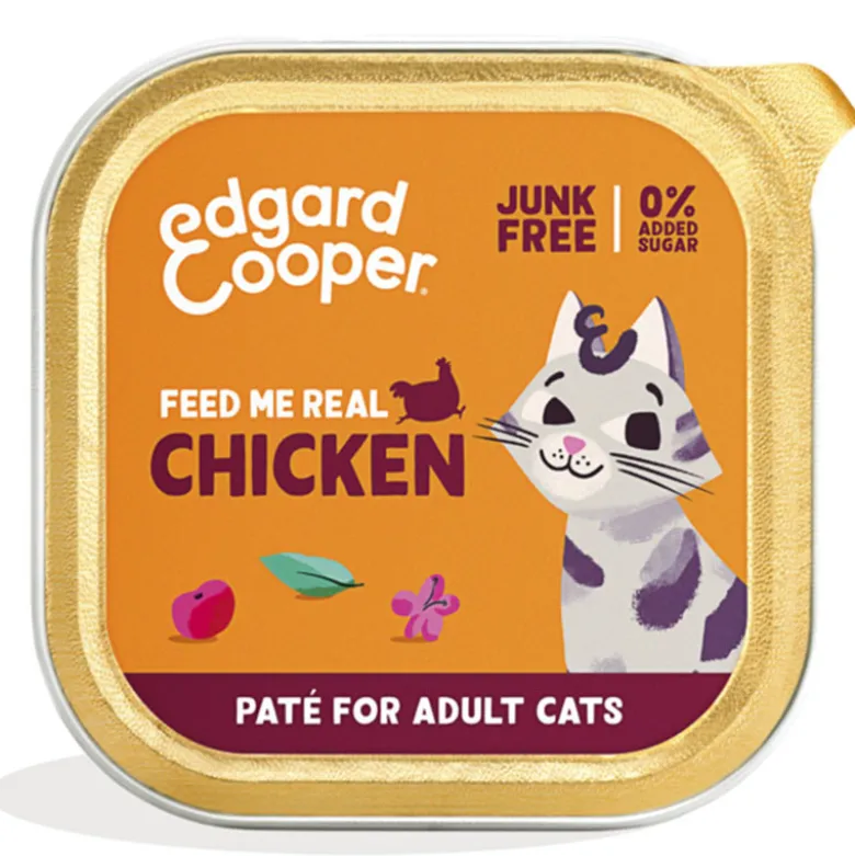 Edgard Cooper Gato Adulto Pollo 85g