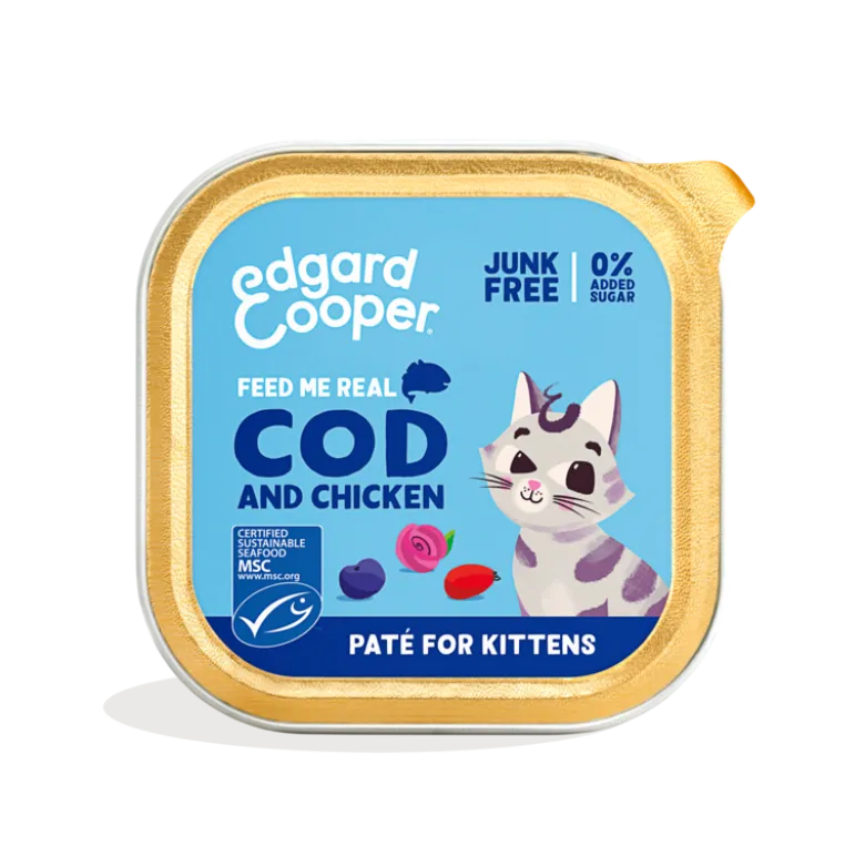 Edgard Cooper Gato Bacalao y Pollo 85g