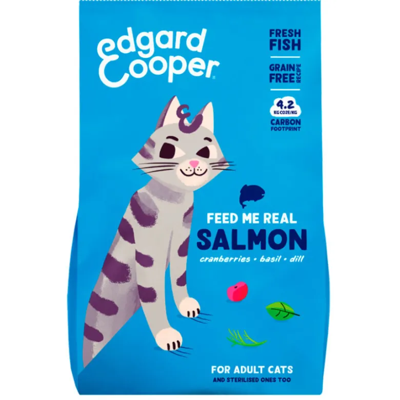Edgard & Cooper Salmón Pienso para Gatos