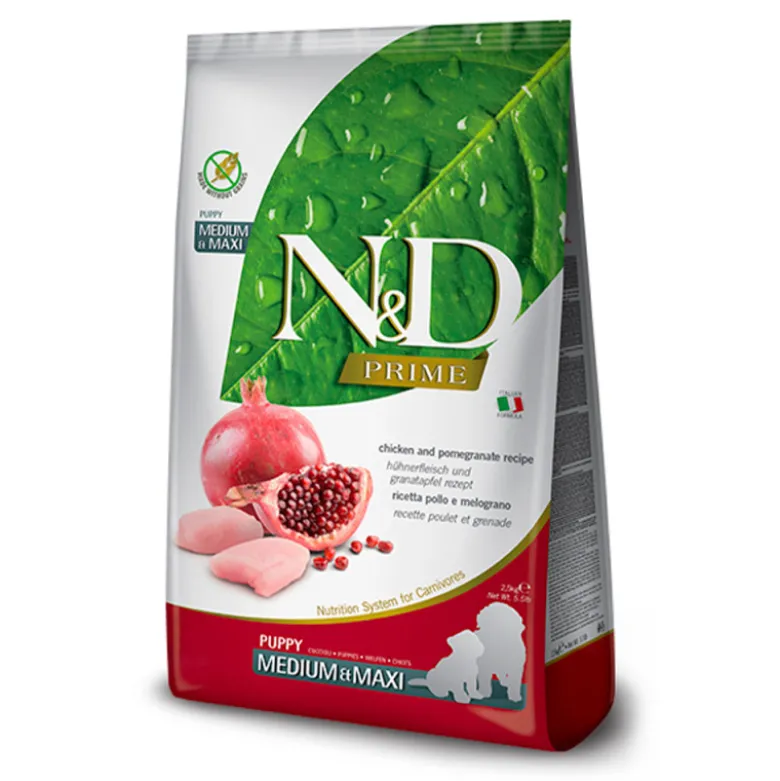 Farmina N&D Prime Pollo Medium/Maxi Puppy para Perros