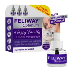 Feliway Optimum Recambio Pack-3 Meses para Gatos