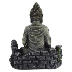 Figura de Buda en Resina para Decoración de Acuarios
