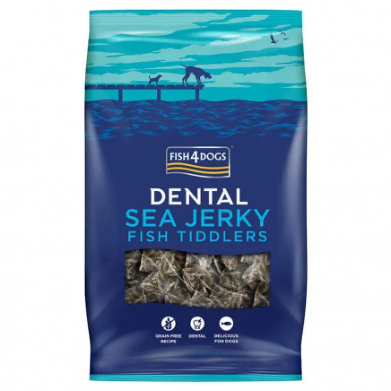 Fish4Dogs Sea Jerky Tiddlers Delicias de Pescado Para Perros