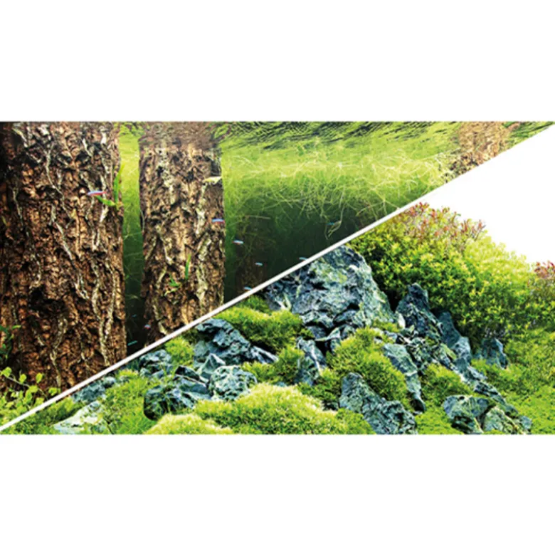 Fondo decorativo Hobby Acuarios Hill/Forest x Metro