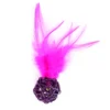 Freedog Ovillo Sisal Lila con Plumero para Gatos
