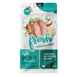 Fresh Mediterranean Blend Pollo y Arroz Light Senior para Perros
