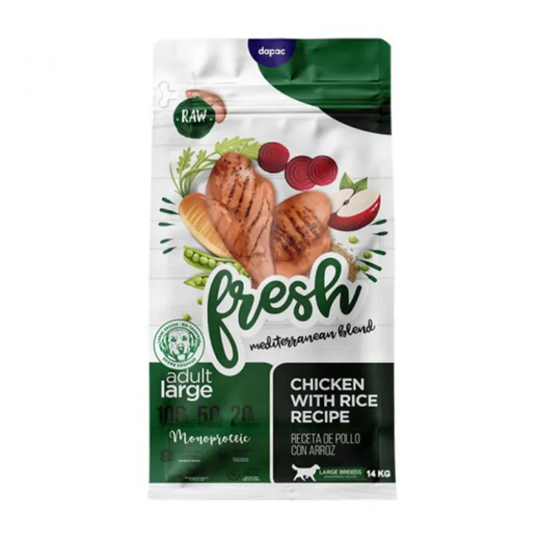 Fresh Mediterranean Blend Pollo y Arroz Adult Large para Perros