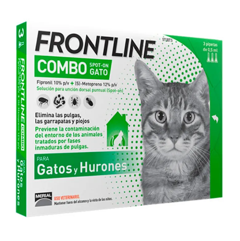 Frontline Combo Spot-On Pipetas para Gatos