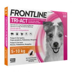 Frontline Tri-Act Pipetas Para Perros de 5kg a 10kg