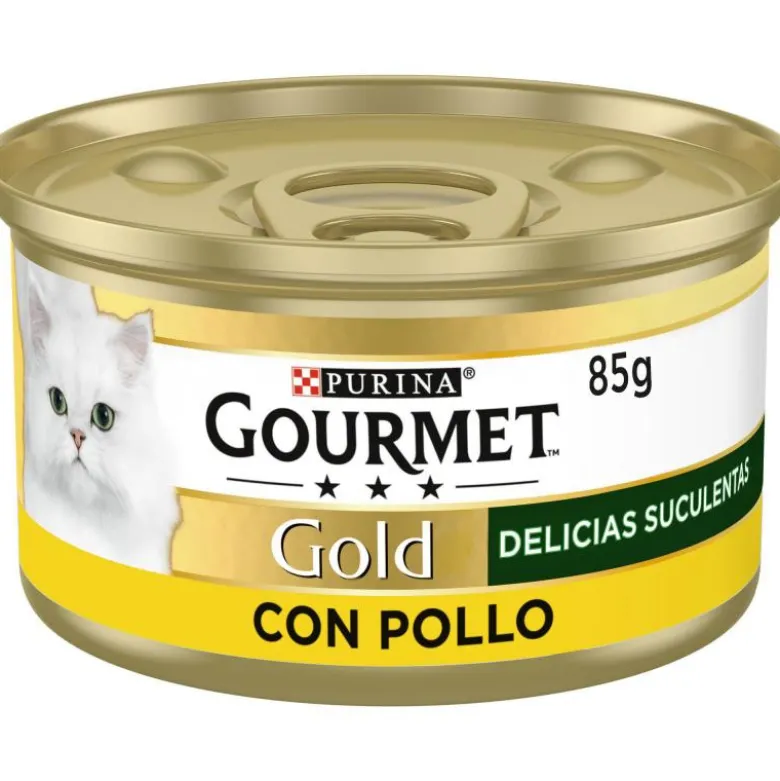 Gourmet Gold Delicias Suculentas Pollo 85g