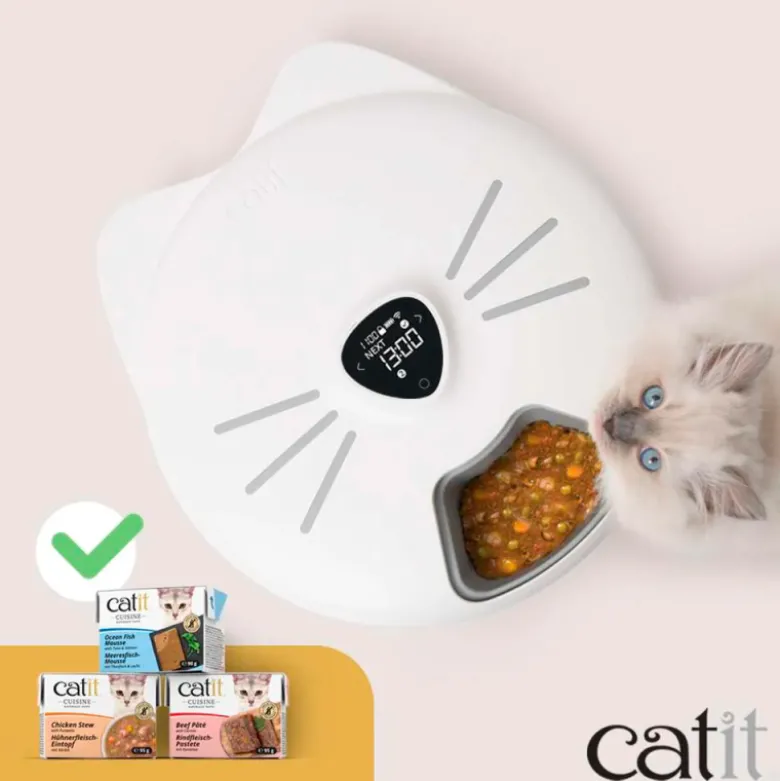 Guiso Catit Cuisine de Pollo con Calabaza para Gatos
